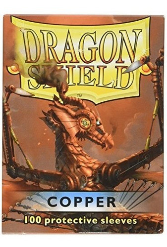 Dragon Shield Sleeves 100 Copper Cards 0
