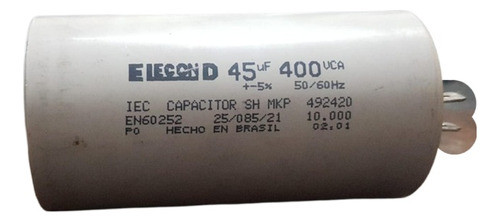 Capacitor 45uf 400vca 0