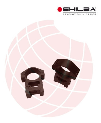 Montaje De Aluminio Shilba Tubo 30 Mm Base 22mm Altura 22 Mm 0