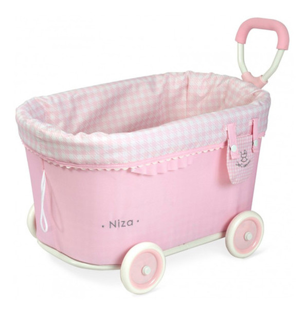 Guarda Juguetes C/ Ruedas Canasta De Cuevas Niza Niños Atrix 0