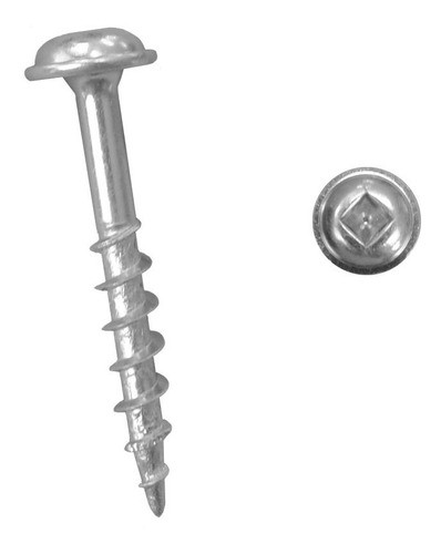 Tornillo De Zinc Autoperforante 3x51 Mm X 250/u Kreg Cima M 0