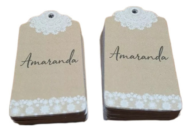 Tags Etiquetas Personalizadas Diseño Como Quieras X 20 Unid. 0