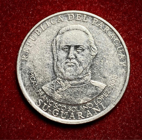 Moneda 1000 Guaraníes Paraguay 2008 Km 198 Solano López 0