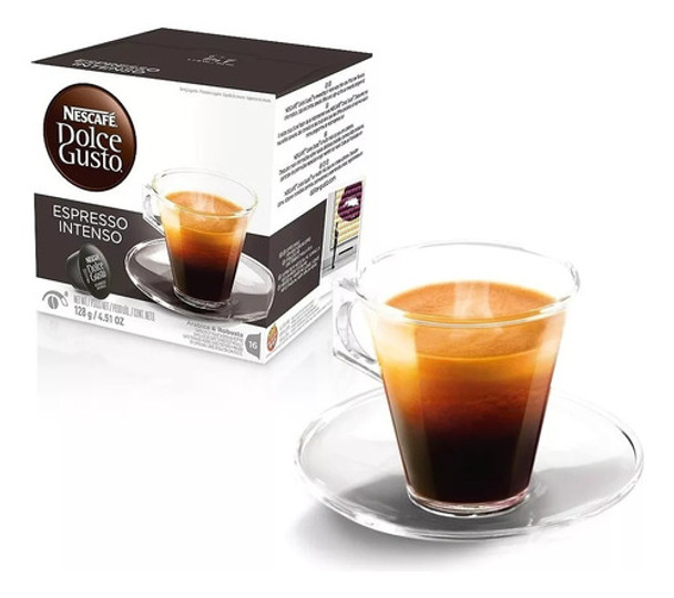 Cápsulas Dolce Gusto Espresso Intenso Caja 10 Unidades Rhino 0