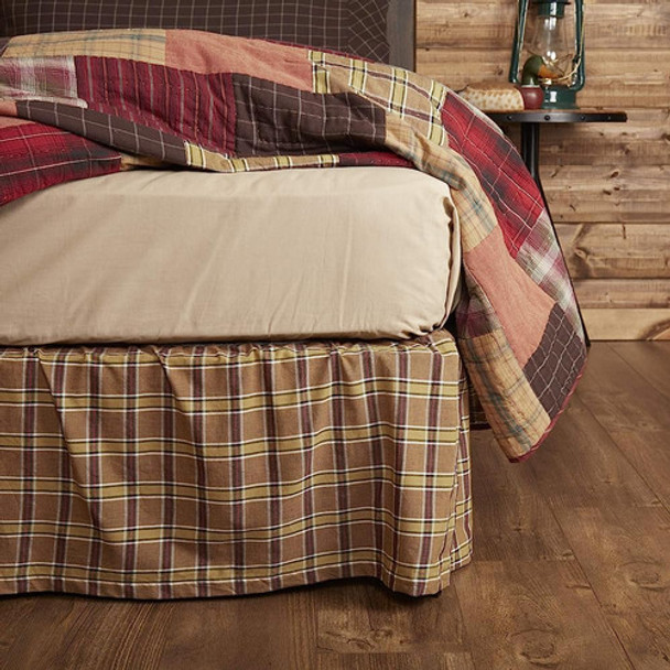 Vhc Brands Wyatt Accesorio De Ropa De Cama, Falda Queen 60x8 0 Vhc Brands Wyatt Accesorio De Ropa De Cama, Falda Queen 60x8 0