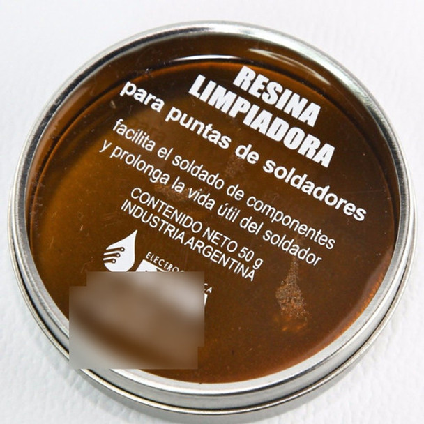 Resina Limpiadora Soldador Delta 50gr Limpia Punta Soldador 0 Resina Limpiadora Soldador Delta 50gr Limpia Punta Soldador 0