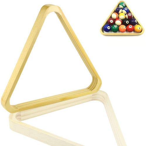 Triangulo De Madera Para Pool 0