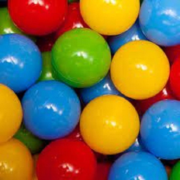 Pelotas Pelotero X 100 Plastico Colores Cotillón Pelotitas 0