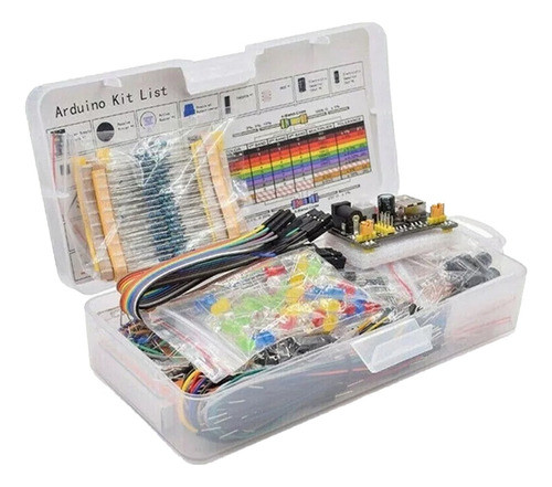 M Kit Componentes Eletrônicos 830 Pontos De Conexão Para Uno 0