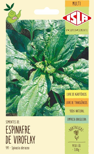 Sementes De Espinafre De Viroflay 0