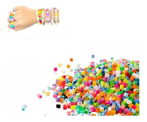 Set Cuentas Para Hacer Pulseras Infantil Para Niños 0