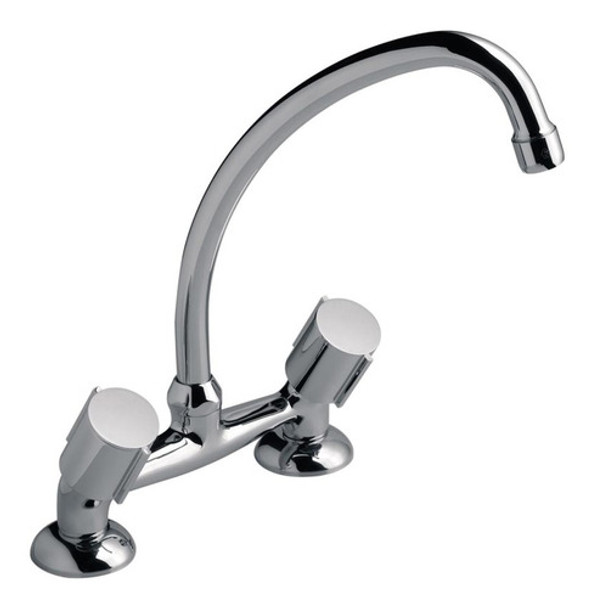 Grifería Fv California Cocina Mesada 416/17 Cromo Baño Ahora 12 Y 18 0