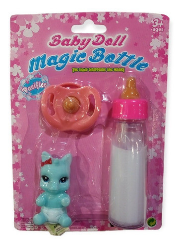 Mamadera Magica Para Bebote Con Chupete Y Accesorios 0
