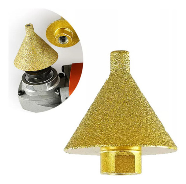 Broca Cônica Diamante, Broca Fresagem M14 Cone 38mm 0
