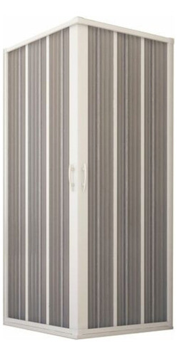 Mampara Plegable Pvc Esquinero En L 0.55 X 0.85 Blanca 0
