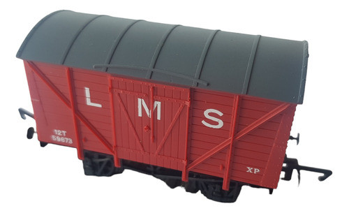 Vagón Cerrado Inglés Ventilated Van De La L M S 00 Dapol 0