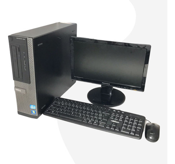 Computador Completo Monitor Tela 17 Pol I3 2ºg Ssd 120 + 8gb 0