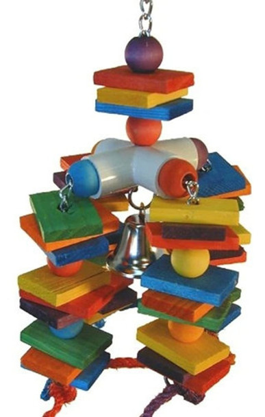 Super Bird Creations 15 Por 7 Pulgadas 4 Way Juega Bird Toy 0