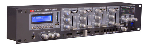 Mezclador De 4ch Con Reproductor, Rack 19. Mark Mm4 Usb. 0