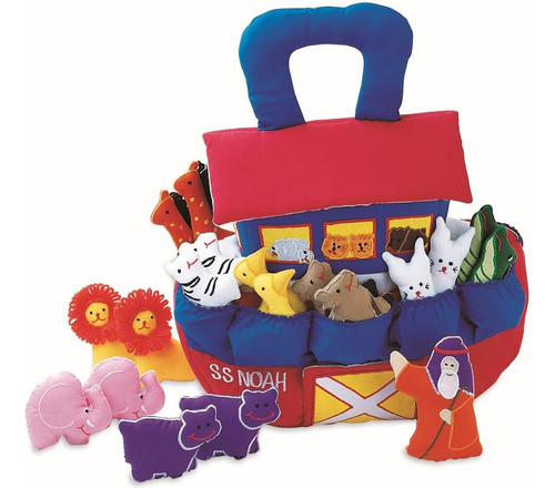 Juego De Noah S Ark Suave Educativo Para Niños Y Bebés 0