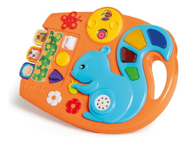 Tateti Calesita Ardilla Musical Juguete Luces Y Sonido R230 0