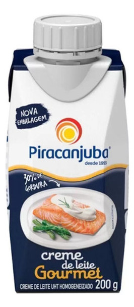 Creme De Leite Uht Gourmet 200g 0