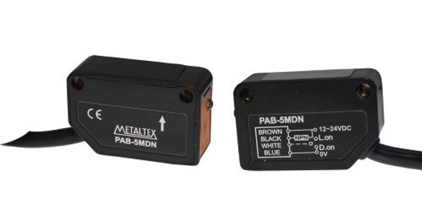 Sensor Fotoelétrico Barreira Npn 5m Pab-5mdn - Metaltex 0