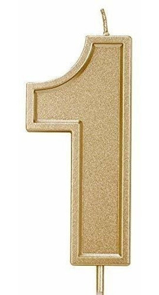 Luter 3.94 Pulgadas Velas De Cumpleaños De Gran Tamaño Velas 0