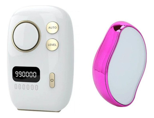 Kit Depilacion Definitiva Ipl + Piedra Exfoliante 0