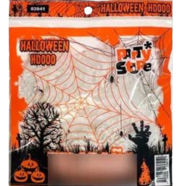 Party Store - Telaraña Halloween Pack X 3 Unidades Cotillon 0