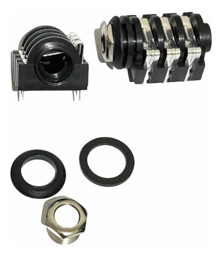 2x Jacks J10 Stereo Rosca Interna 0