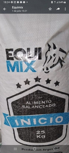 Alimento Balanceado Potrillos Caballos Equimix Excelente 0