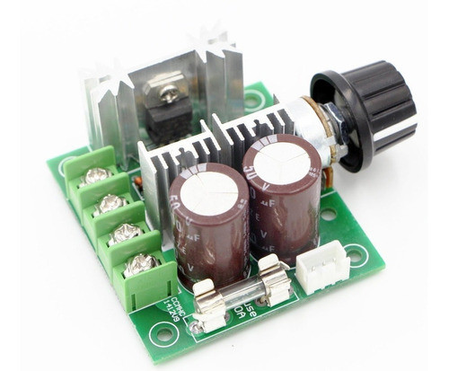 Controlador De Velocidad De Motor 12v-40v 10a Pwm Dc 0