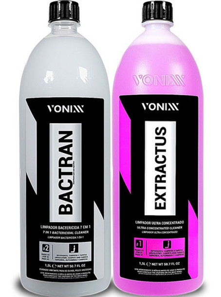 Produto Para Limpar Estofados Automotivo Bactran Extractus 0