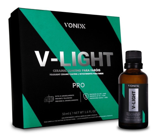 Vonixx V Light Pro Sellador Ceramico Para Opticas 50ml 0