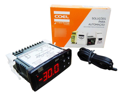 Controlador De Temperatura Coel Z31 12-24vca Com Degelo 0