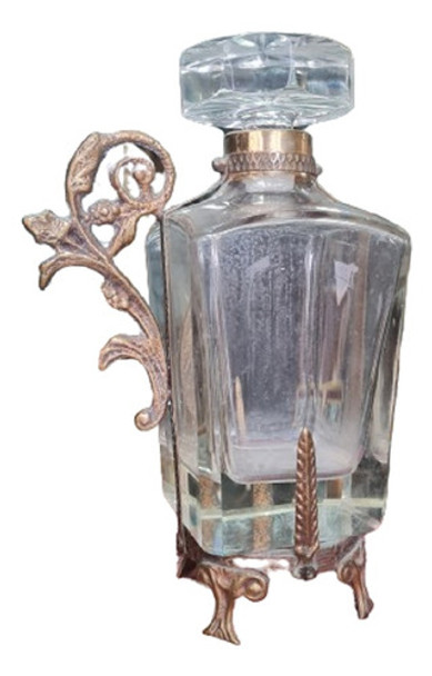 Antiguo Botellon De Cristal 0