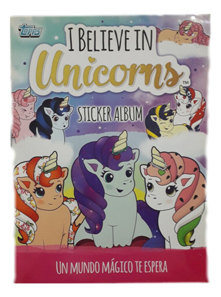Álbum De Figuritas Vacío I Believe In Unicorns 2018 0