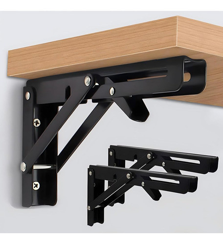 Vinbee 2 Pcs Soportes De Estante Plegable 12 Pulgadas Soport 0