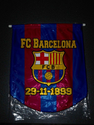 Banderin Paño 36cm España Fc Barcelona M01 0
