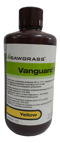 Tinta Sublimática Sawgrass Vanguard Vte-100 (1l Yellow) 0