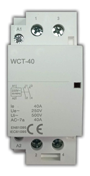 Contactor Relay Modular 40a 2p Din 220v Din - Electroimporta 0 Contactor Relay Modular 40a 2p Din 220v Din - Electroimporta 0