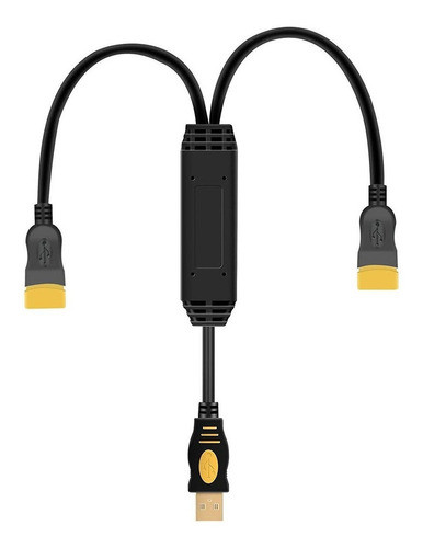 Cable Divisor Usb 2.0 Faotur Carga + Transferencia De Datos 0