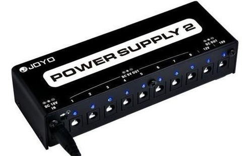 Fuente De Alimentación Múltiple Para 10 Pedales Joyo Jp-02 0