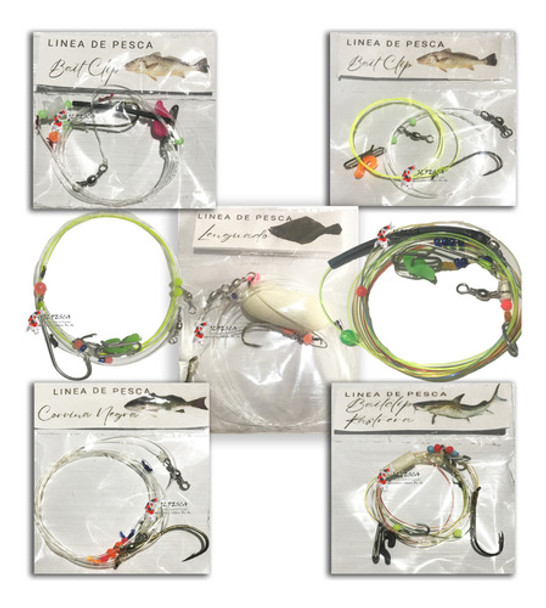 Combo Pesca Mar Lineas Especiales Concurso Variada De Mar 0