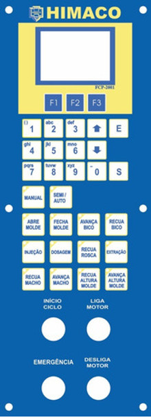 Membrana Fcp2001 Frontal Injetora Himaco Lhs Rapid Lht Atis 0 Membrana Fcp2001 Frontal Injetora Himaco Lhs Rapid Lht Atis 0