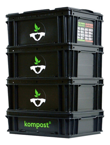 Compostera Urbana Balcón Lombrices Compost 45 L + Envío 0