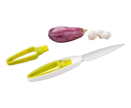 Cuchillo De Verduras + Cepillo - Vegetable Knife - Vacu Vin 0