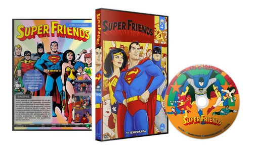 Dvd Super Amigos 1ª Temporada Completa Dublado 0