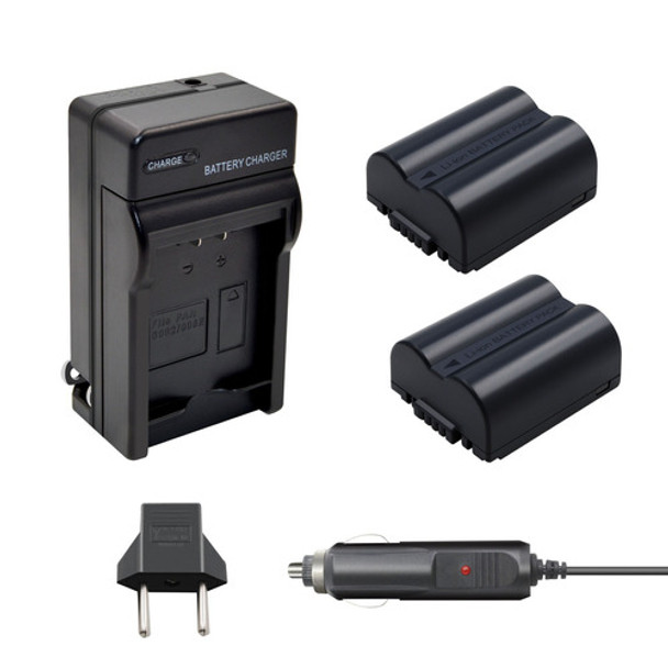 2 Pack De Batería Cga-s006 Para Panasonic Lumix Dmc-fz35 Dmc 0